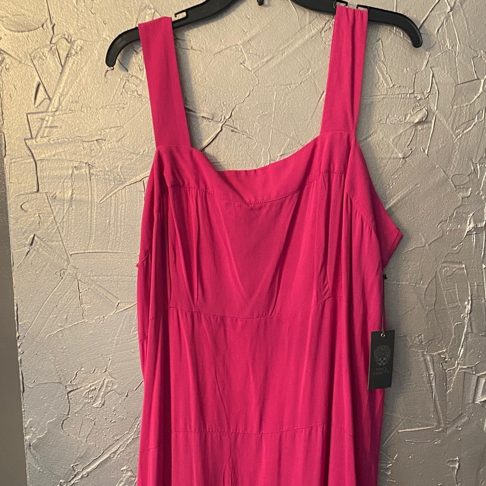 Women's Fuchsia Tiered Maxi Dress NWT 2X